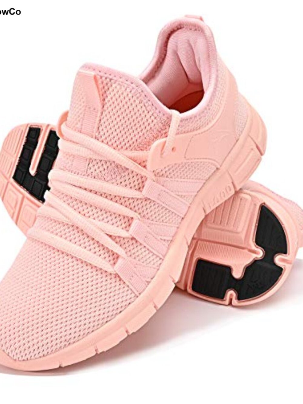 Slip-On Walking Running Tennis Shoes with Non-Slip MD Sole